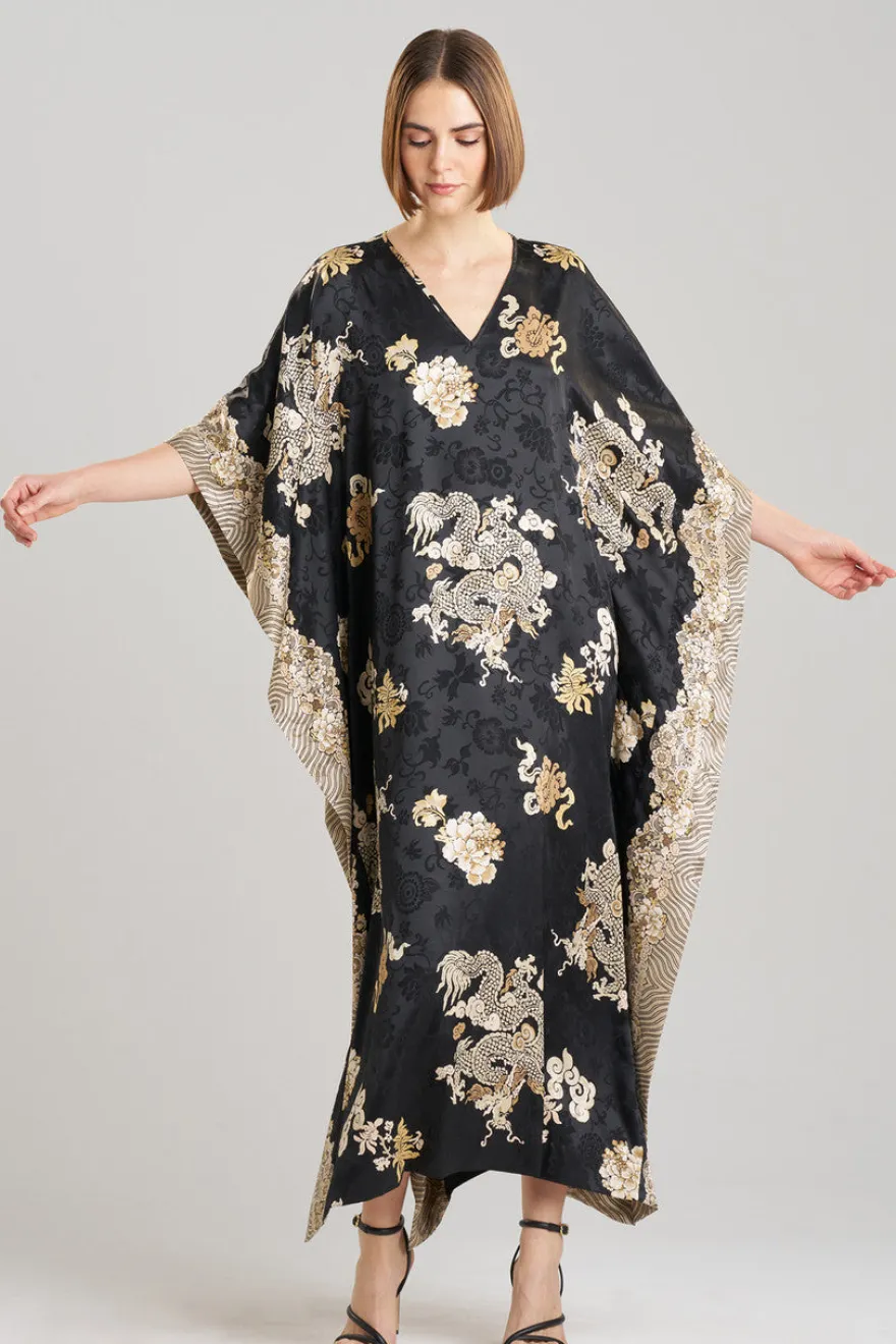 Imperial Dragon Jacquard Caftan