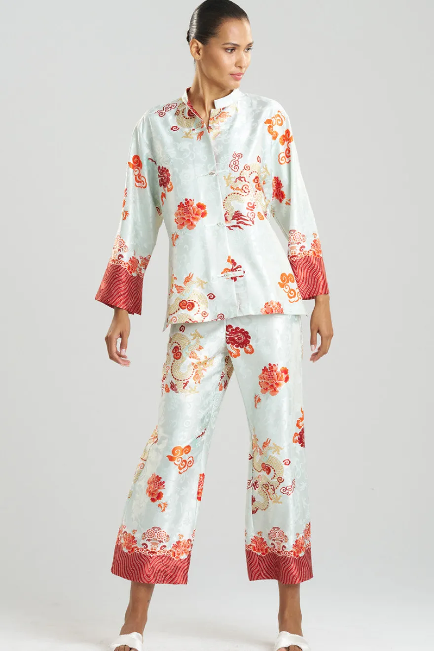 Imperial Dragon Jacquard Mandarin PJ