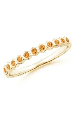 Indochine Bezel-Set Gemstone Ring