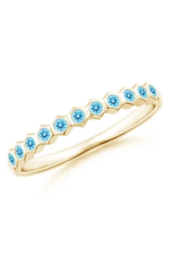 Indochine Bezel-Set Gemstone Ring