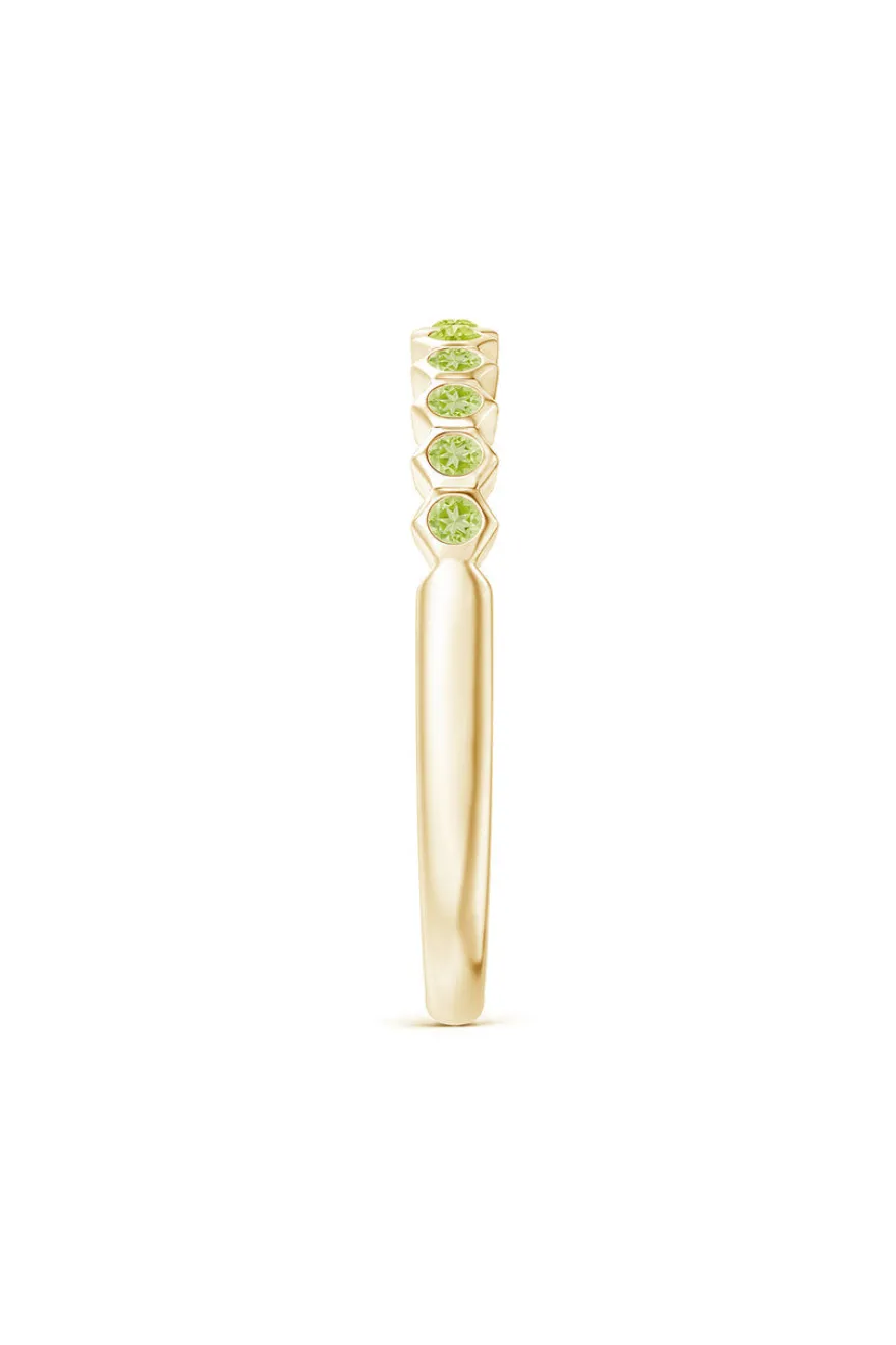 Indochine Bezel-Set Gemstone Ring