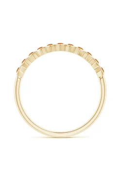 Indochine Bezel-Set Gemstone Ring