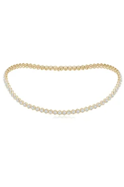 Indochine Diamond Tennis Choker Necklace