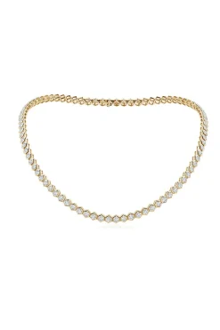 Indochine Diamond Tennis Necklace