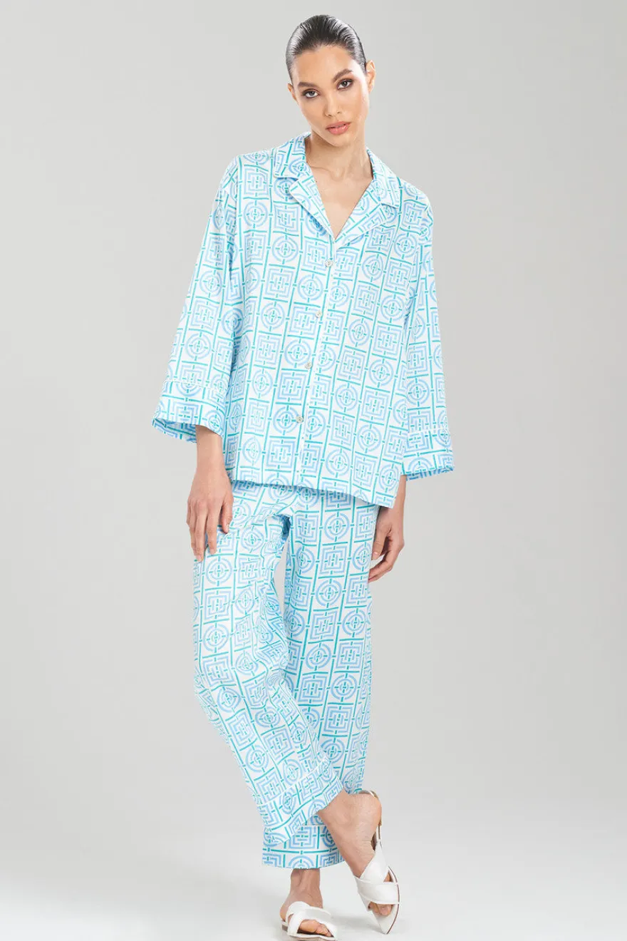 Infinity Cotton Sateen Notch PJ