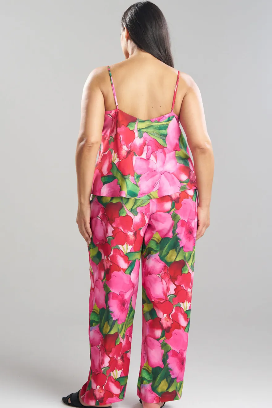Isla Printed Satin Cami PJ Set