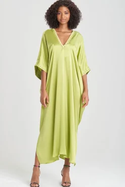 Key Essentials Embellished Cocoon Silk Caftan