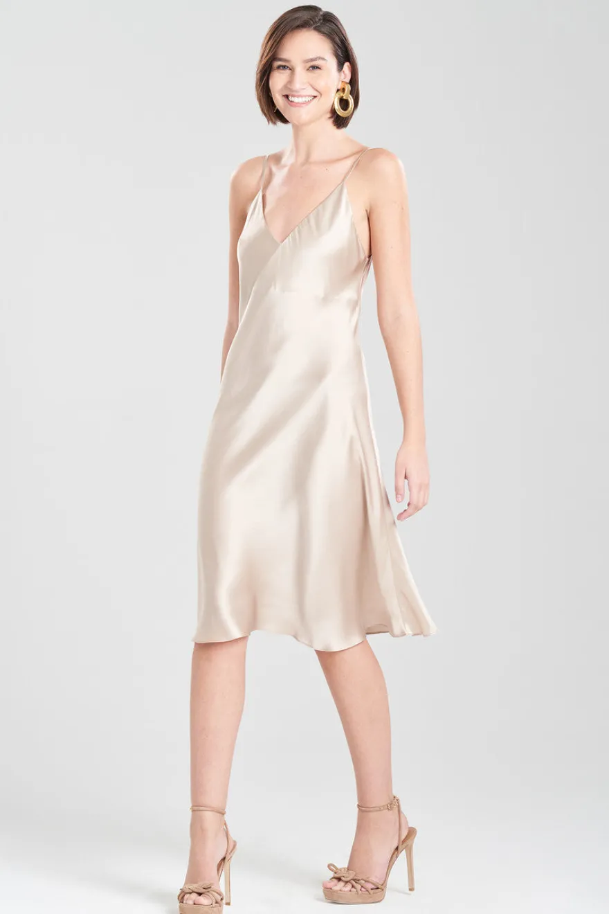 Key Essentials Short Silk Slip
