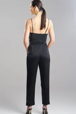 Key Essentials Silk Straight Leg Pants