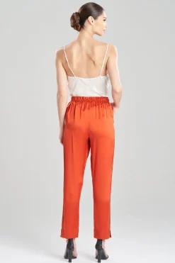 Key Essentials Silk Straight Leg Pants