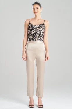 Key Essentials Silk Straight Leg Pants
