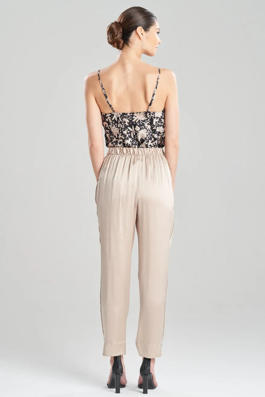 Key Essentials Silk Straight Leg Pants