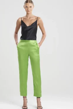 Key Essentials Silk Straight Leg Pants