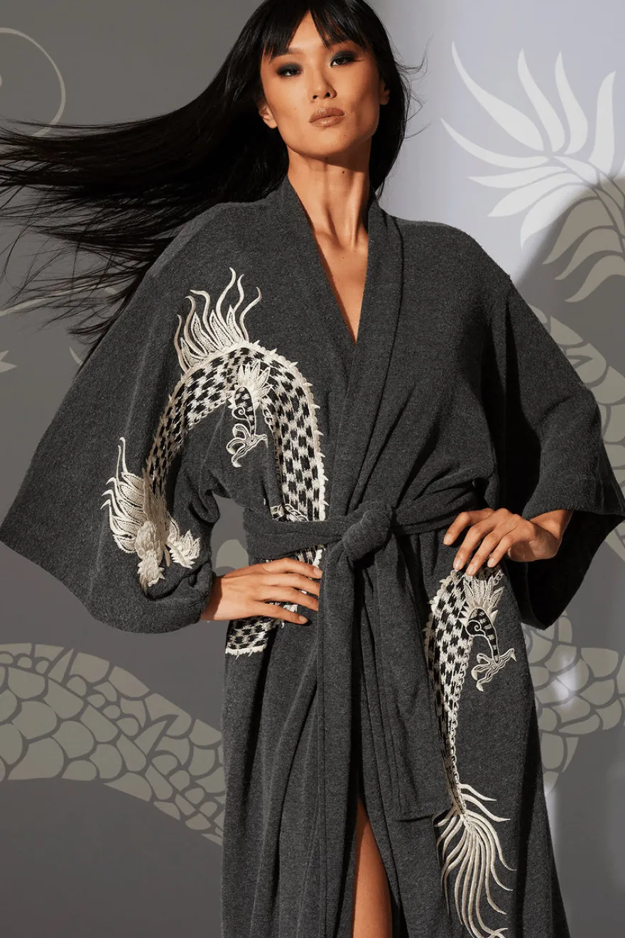 Kham Dragon Embroidered Robe