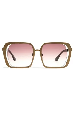 Kintsu Metal Rectangle Sunglasses