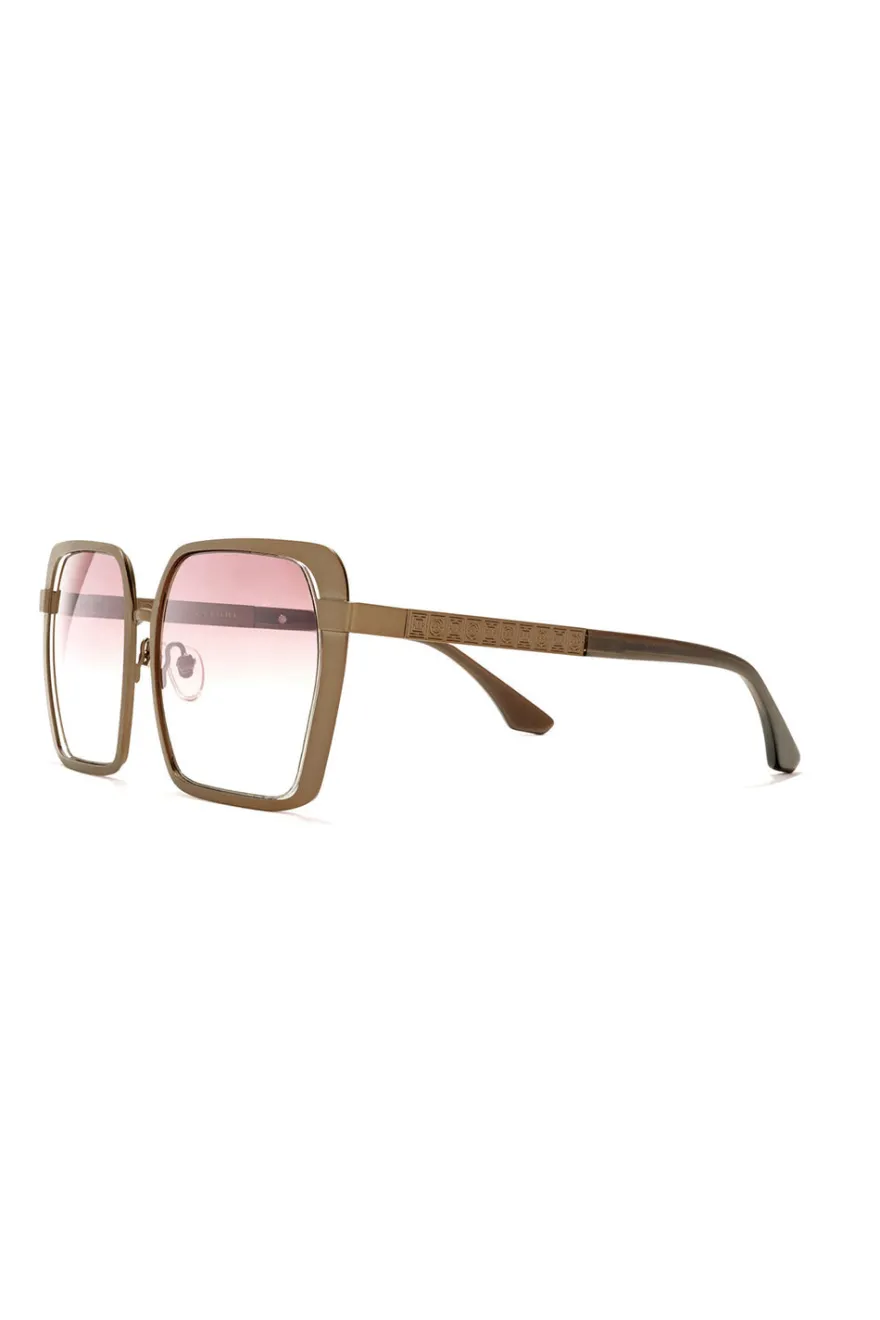 Kintsu Metal Rectangle Sunglasses