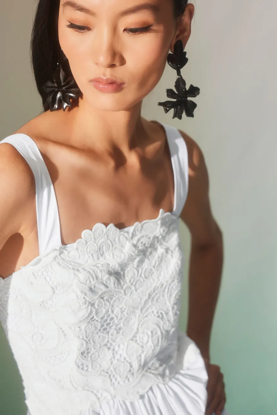 Kumo Embroidery Applique Sundress