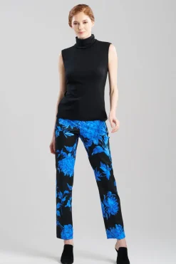 Layering Jersey Sleeveless Turtleneck Top