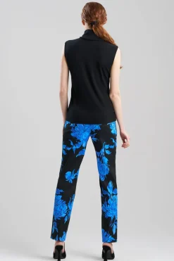 Layering Jersey Sleeveless Turtleneck Top