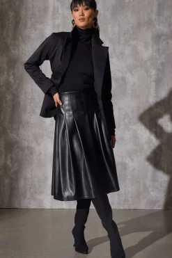 Layering Jersey Turtleneck Top