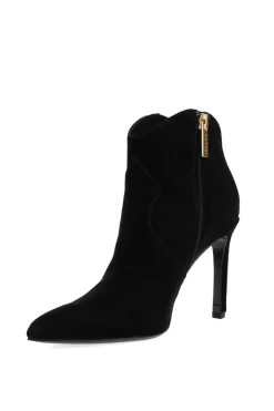 Leiko Suede Heel Bootie