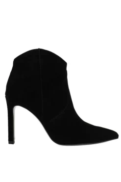 Leiko Suede Heel Bootie