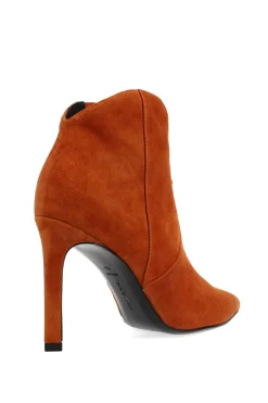 Leiko Suede Heel Bootie