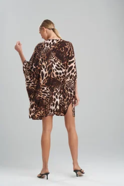 Leopard Jersey Cover-Up