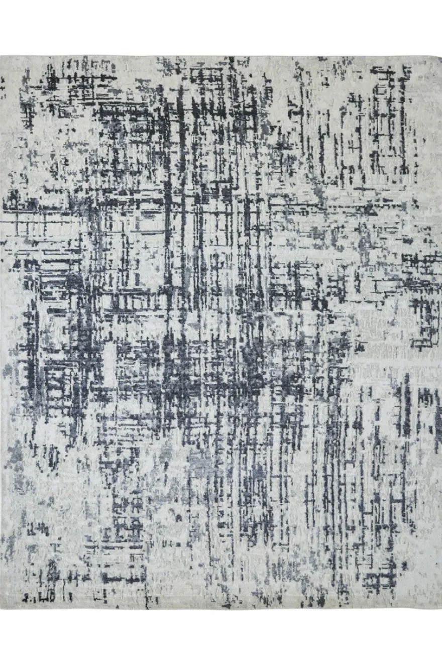 Lhasa- Abstract Blues Rug
