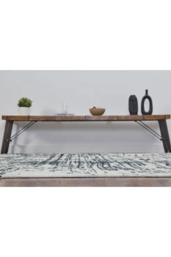 Lhasa- Abstract Blues Rug