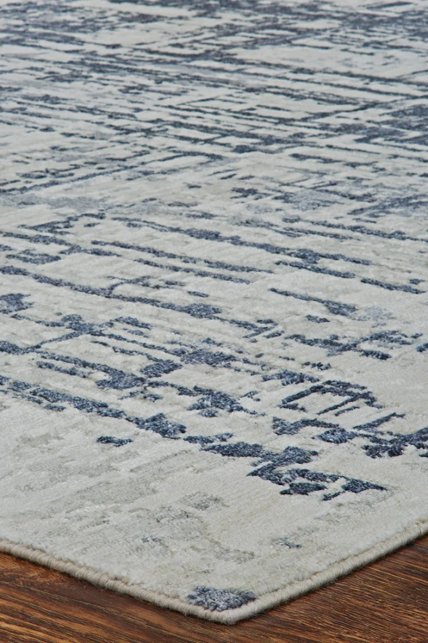 Lhasa- Abstract Blues Rug