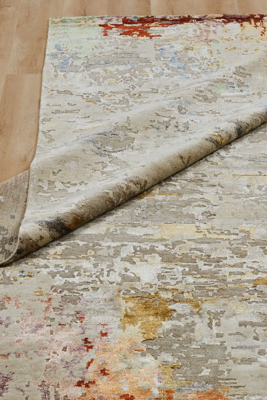 Lhasa- Sand Tones/Amber Rug