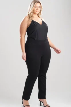 Light Weight Ponte Slim Pants