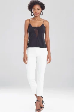 Light Weight Ponte Slim Pants