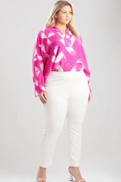 Light Weight Ponte Slim Pants