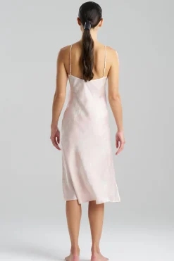 Lily Printed Satin Icon Slip Dress