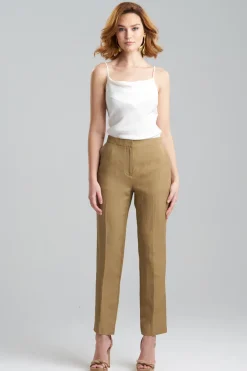 Linen Slim Pants