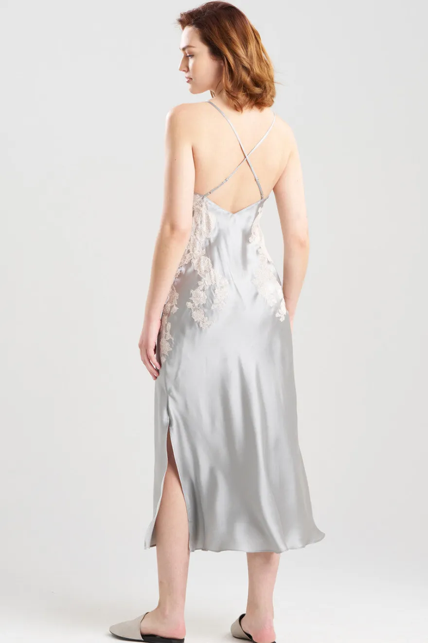 Lolita Lace Silk Slip Dress