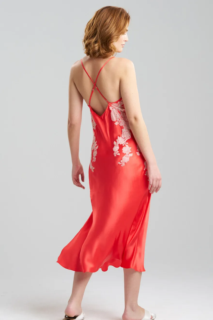 Lolita Lace Silk Slip Dress