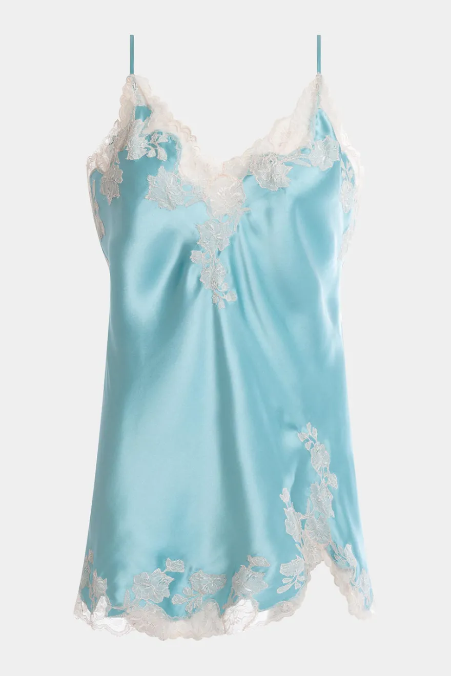 Lolita Lace Trim Silk Chemise