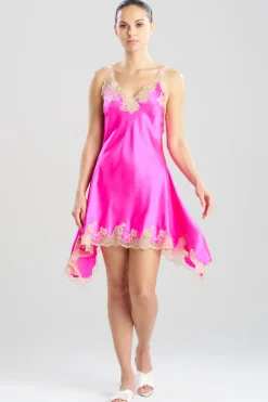 Lolita Lace V-Neck Silk Chemise