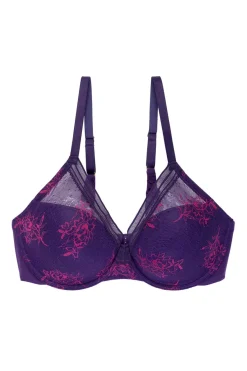 Love Lace Full Coverage Plunge T-Shirt Bra