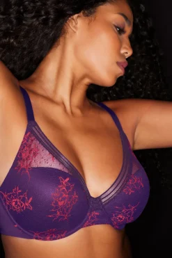 Love Lace Full Coverage Plunge T-Shirt Bra