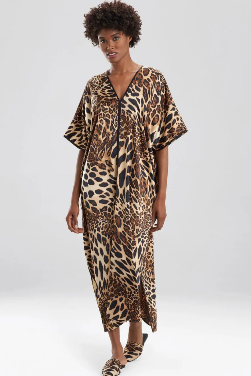 Luxe Leopard Caftan