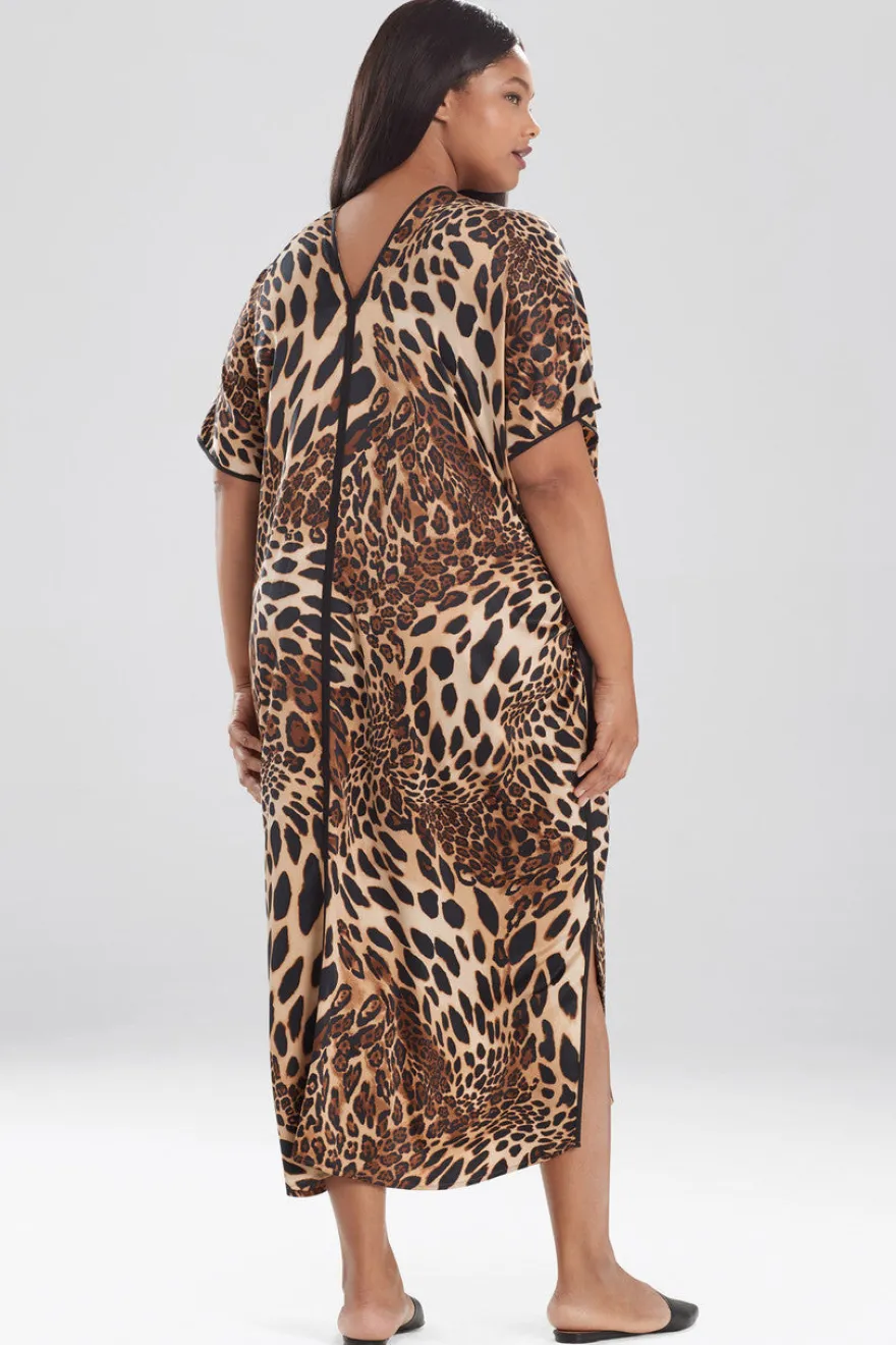 Luxe Leopard Caftan