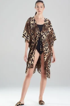 Luxe Leopard Cotton Gauze Cover-Up