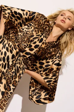 Luxe Leopard Robe