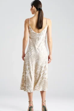 Luxe Leopard Scoop Neck Slip Dress