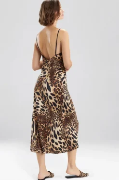 Luxe Leopard Slip Dress