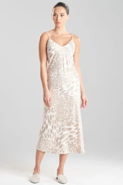 Luxe Leopard Slip Dress